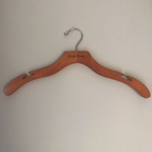 bebe wooden hangers